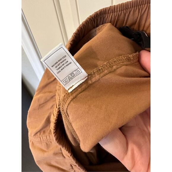 Monrow Stretch Poplin Pocket Lightweight High Rise Wide Leg Women’s Large HB0682 - Picture 16 of 16